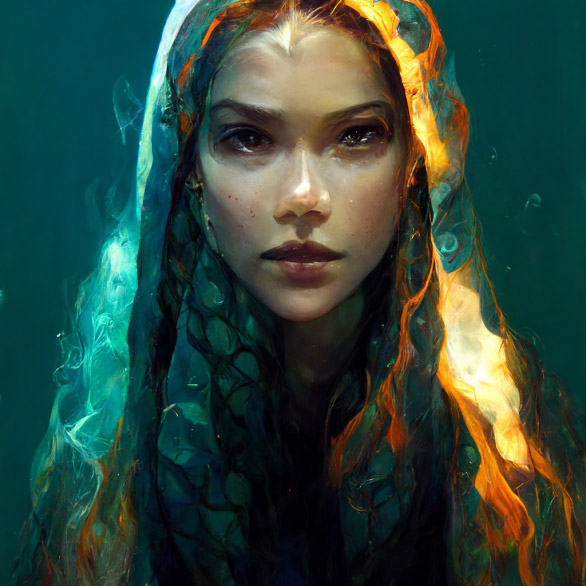 Iridansa Sea-elf Sorcerer