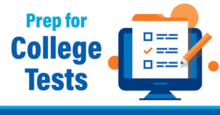 Prep for college tests with the County Library